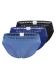 Polo Ralph Lauren Herren Slips 3er Pack LOW RISE BRF-3-PACK-BRIEF blau/marine/schwarz/wei/Blau/Dunkelblau