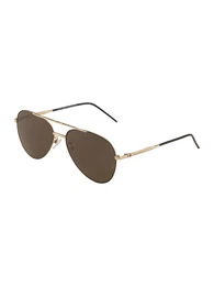 Sonnenbrille navy / gold / rot / schwarz / wei