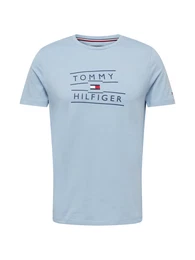 T-Shirt hellblau / marine