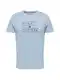 TOMMY HILFIGER T-Shirt hellblau / marine
