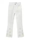 Květované bootcut džíny image