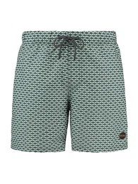 Badeshorts 'Hammam' pastellgrün / dunkelgrün