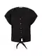 TOM TAILOR DENIM Bluza  crna