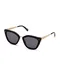 Kapten & Son Sonnenbrille 'Sydney All Black' gold / schwarz
