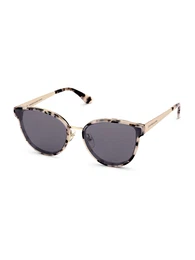 Sonnenbrille 'Seoul Sand Tortoise Black' beige / braun / dunkelbraun