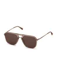 Sonnenbrille 'Zurich Transparent Hazel Brown' hellbraun