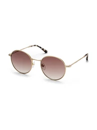 Sonnenbrille 'London Gold Brown Gradient' braun / gold / rotviolett / schwarz