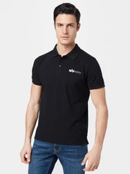 ALPHA INDUSTRIES Shirt schwarz/weiß