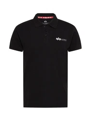 ALPHA INDUSTRIES Shirt schwarz/weiß