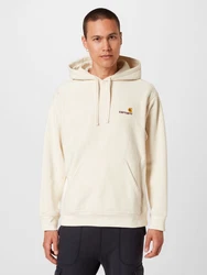 Carhartt WIP Sweatshirt 'American Script' creme/goldgelb/merlot