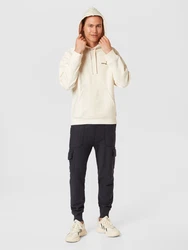 Carhartt WIP Sweatshirt 'American Script' creme/goldgelb/merlot
