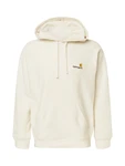 Carhartt WIP Sweatshirt 'American Script' creme/goldgelb/merlot