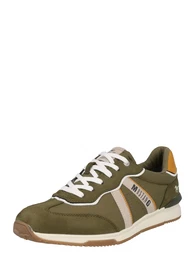 Sneaker kitt / nachtblau / senf / oliv / wei