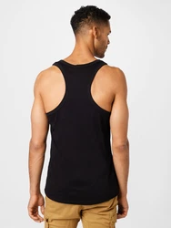 ALPHA INDUSTRIES Shirt/Top schwarz/weiß