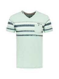 T-Shirt mint / wei / marine