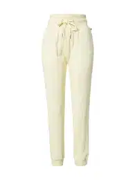 Urban Classics Kalhoty pastelově žlutá