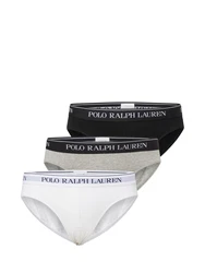 Polo Ralph Lauren Herren Slips 3er Pack LOW RISE BRF-3-PACK-BRIEF grau/graumeliert/schwarz/wei/Schwarz/Wei/Grau