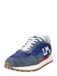 Sneaker navy / wei / blue denim