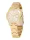 GUESS Analogna ura  zlata / bela