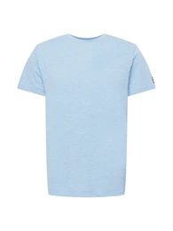 T-Shirt himmelblau / dunkelblau / rot / wei