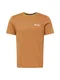 MUSTANG T-Shirt braun / wei