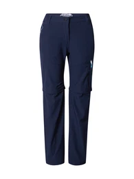 Outdoorové kalhoty námořnická modř / světlemodrá