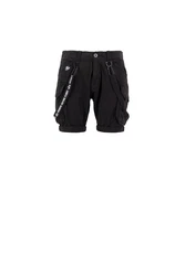 ALPHA INDUSTRIES Shorts Cargohose schwarz/weiß