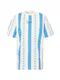 Karl Kani T-Shirt hellbeige / hellblau / schwarz / weiß