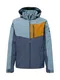 Whistler Sportjacke ''''Globe'''' hellgrau / blau / honig