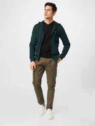 Lyle & Scott Sweatjacke gelb/tanne