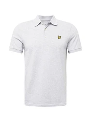 Lyle & Scott T-Shirt Poloshirt gelb/hellgrau