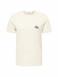 T-Shirt ''''Jaames'''' naturwei / navy / gelb