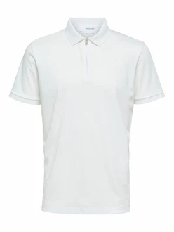 SELECTED HOMME Poloshirt 'Fave' weiß
