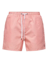 Only & Sons Badeshorts 'ONSTED' pink/weiß