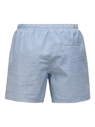 Only & Sons Badeshorts 'ONSTED' royalblau/weiß
