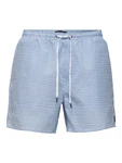 Only & Sons Badeshorts 'ONSTED' royalblau/weiß
