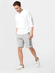 ALPHA INDUSTRIES Shorts grau/schwarz