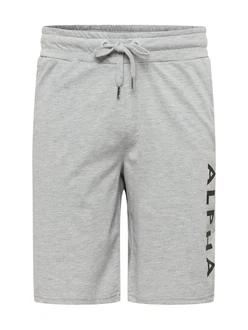 ALPHA INDUSTRIES Shorts grau/schwarz