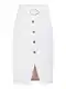 NAF NAF Sukně ''''Loubna''''  bílá
