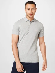 Tommy Hilfiger Poloshirt Core 1985 1985 SLIM POLO navy / graumeliert / rot / weiß