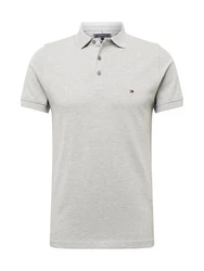 Tommy Hilfiger Poloshirt Core 1985 1985 SLIM POLO navy / graumeliert / rot / weiß