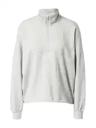 Sportovní mikina světle šedá
