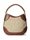 Lauren Ralph Lauren Torba preko ramena ''''CHARLI''''  be / konjak