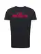 HOLLISTER T-Shirt rot / schwarz