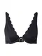 Hunkemöller Bikini zgornji del 'Scallop'  črna