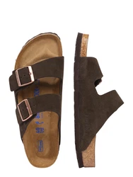 BIRKENSTOCK Pantolette 'Arizona' braun / bronze