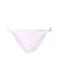 Spodní díl plavek světle fialová / bílá