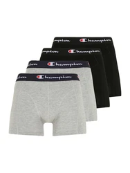 Champion Boxershorts 4er Pack Herren navy/graumeliert/schwarz/weiß