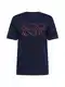 SCOTCH & SODA T-Shirt nachtblau / orange / melone