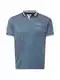 TOM TAILOR Poloshirt blau / navy / wei